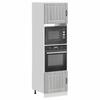 VidaXL Oven Cabinets 2 Pcs Kalmar Sonoma Grey Engineered Wood, Oven Unit, Kitchen Oven Cabinet, Base Unit 3315047
