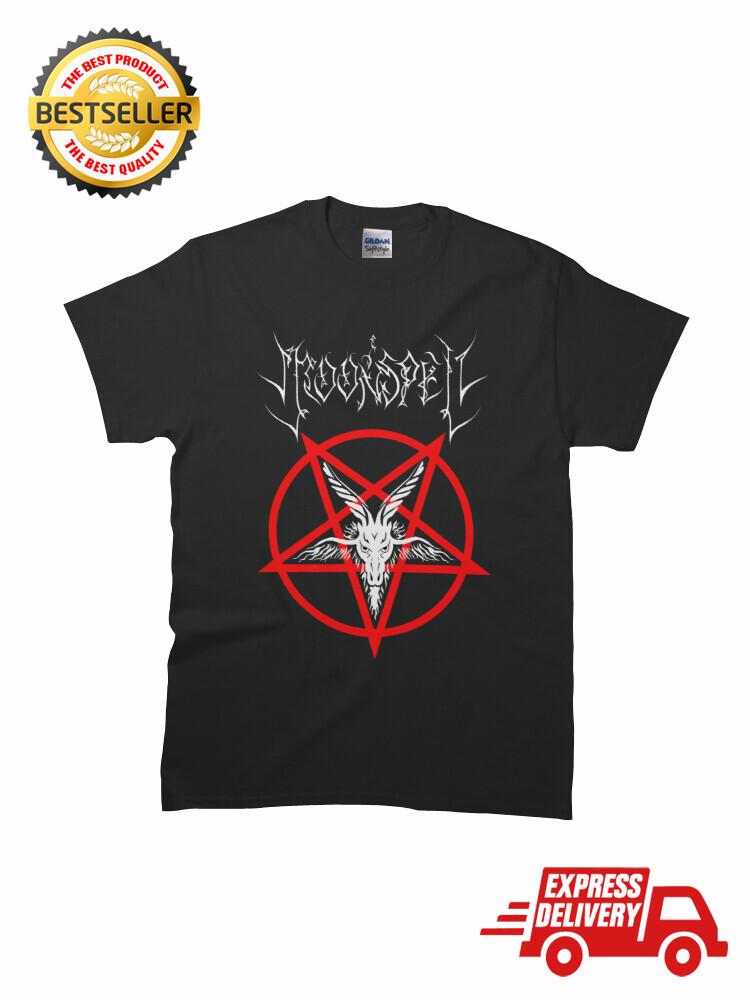Moonspell - Pentagram Классическая Старая Школа Лузитанская МУЖСКАЯ ЖЕНСКАЯ Футболка Размеры от S до 5XL