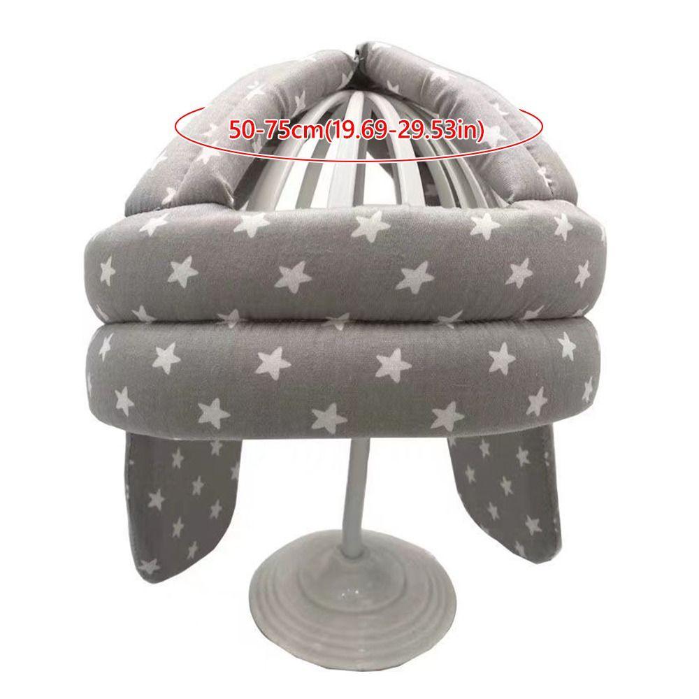 Breathable Cotton Elderly Anti-Fall Helmet Sponge Padded Anti-Fall Safety Hat Indoor Leisure