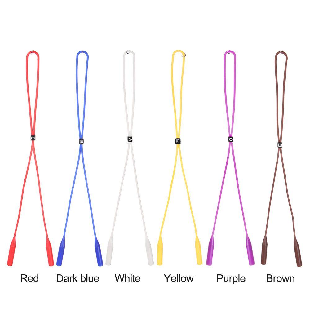 Accessories Glasses Chain Sports Silicone Neck Cord Glasses Strap Eyewear Lanyard Eyeglasses Rope