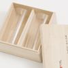 Shotoku Glass Custom Highball Glass 2 2P of Paulownia (set 2, Box)