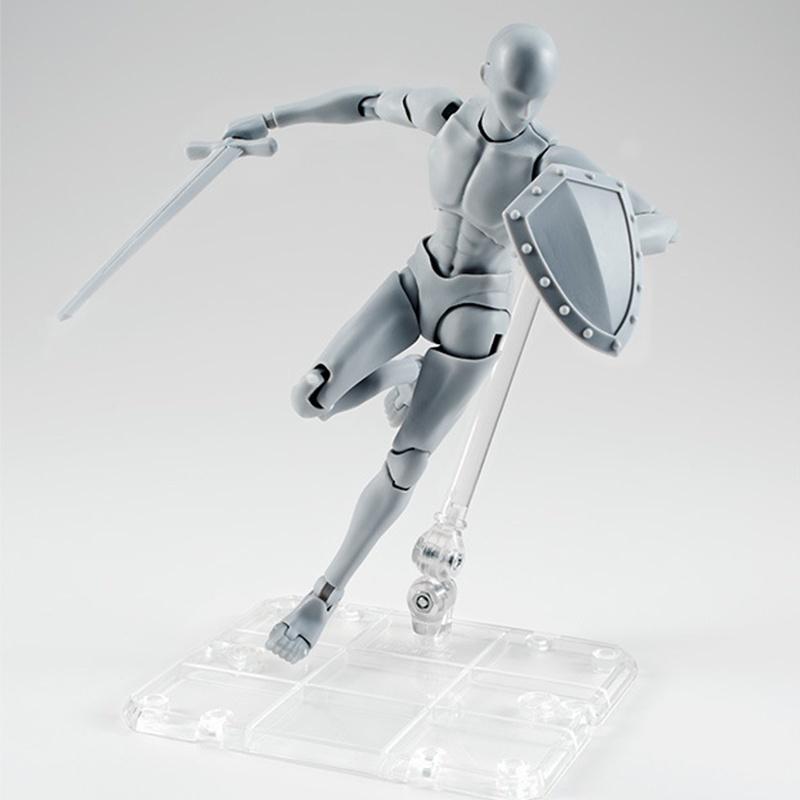 15cm Figures Jointed Doll Model Male Female Painting Drawing Sketch Mannequin Wooden Manikin