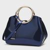 2019 Women's Shiny Patent Leather Shoulder Bag - European & American Fashion, Textured Handbag, Large Capacity