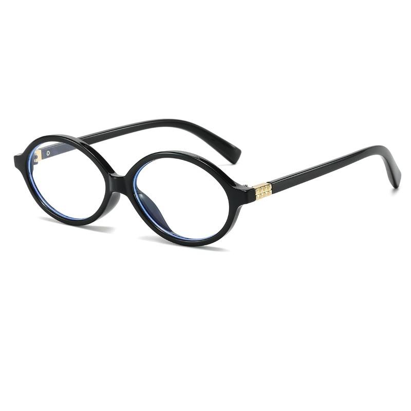Овальные очки в маленькой оправе Ретро Женские Корейские Простые Очки Мужские Леопардовые Защита от синего света Модные очки