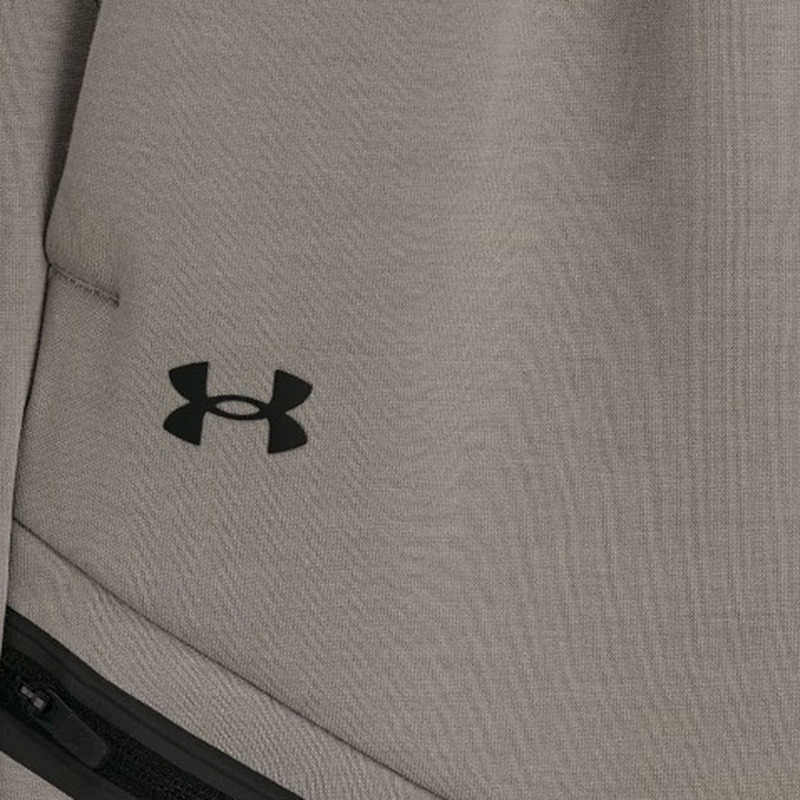 Under Armour Неостанавливаемые однотонные тренировочные брюки-джоггеры женские низы коричневые 1379846-203