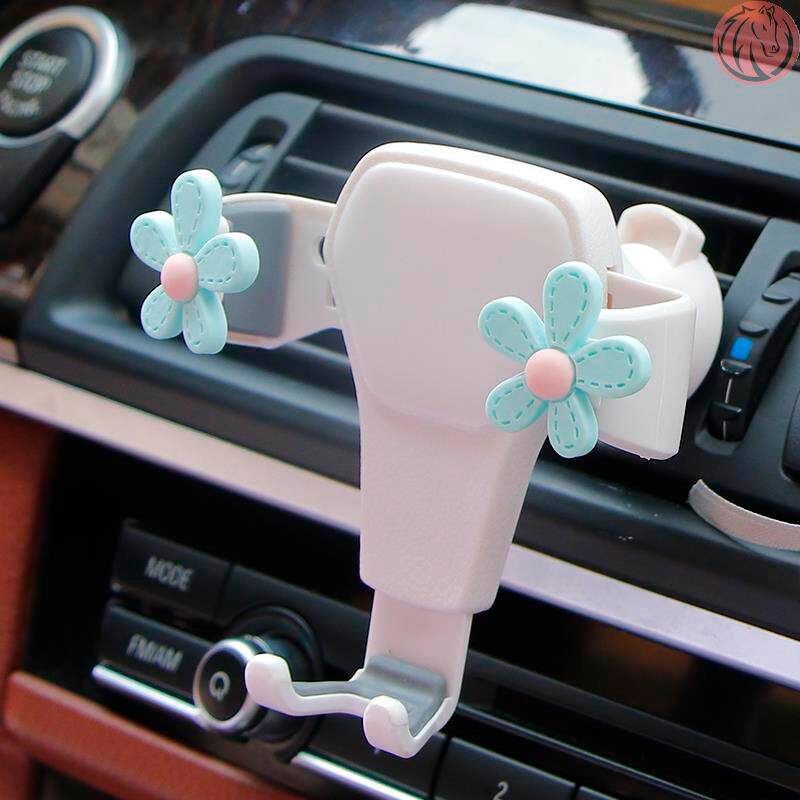 Mobile Phone Car Mount 2025 New Model for Women, Creative High-End Car Holder for Girls, Cute and Stylish