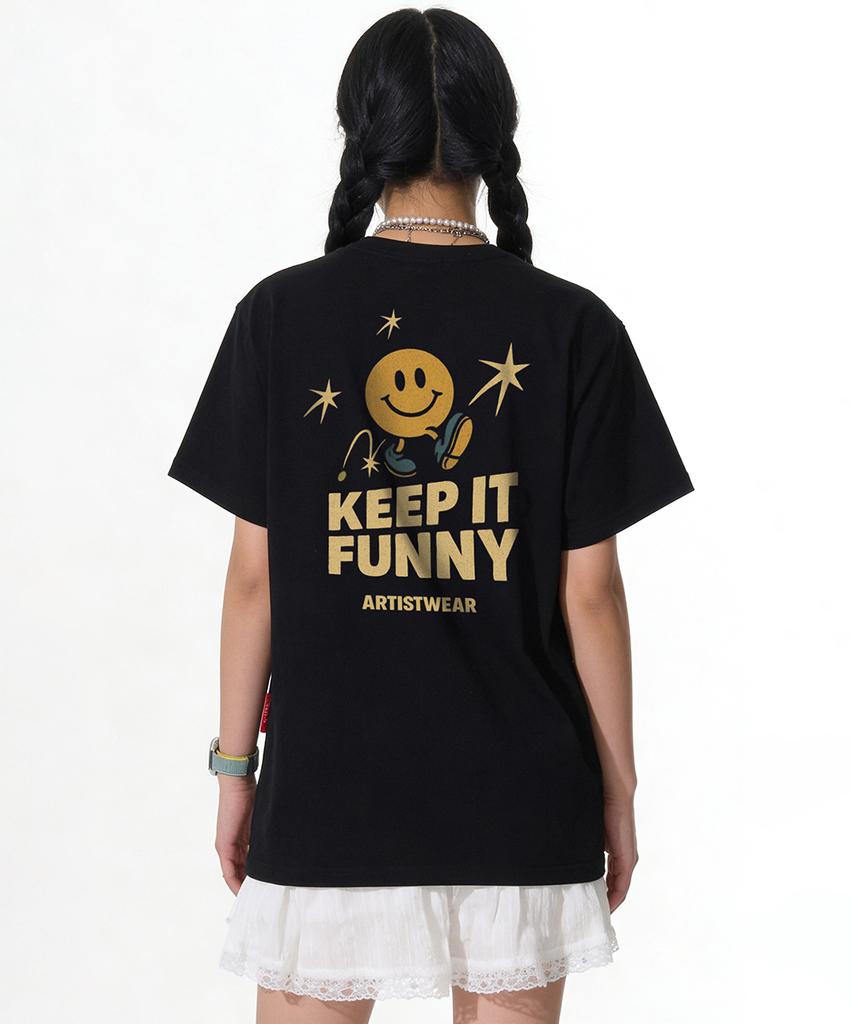 ARTISTWEAR [Atw] Футболка с коротким рукавом 'Keep It Funny'