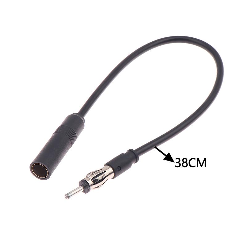 38 см автомобильный Fm Am радио автомобильный антенный удлинитель кабель шнур разъем Din коаксиальный кабель автомобильный радио антенный удлинитель кабель