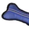 Bite Resistant Squeaky Chew Toy Reflective Stuffed Dog Toy Soft Bone Fabric Toy  for Dogs Pets