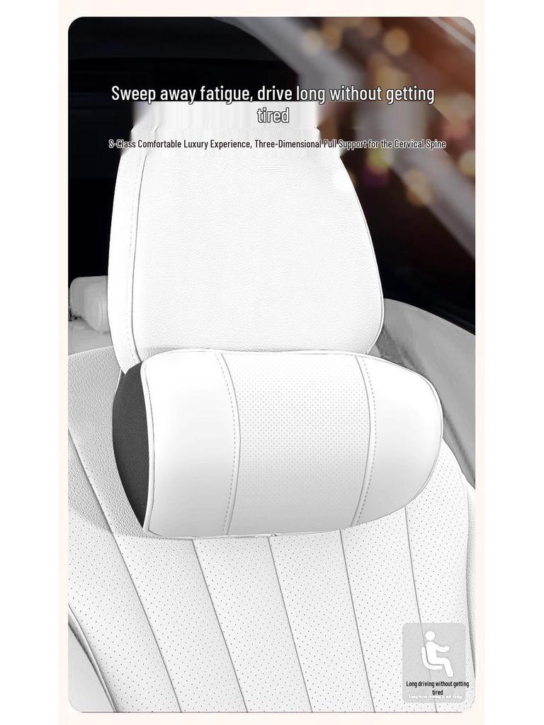 All-Season Headrest, Neck & Lumbar Support Cushion for Geely Galaxy E5 Car Seats