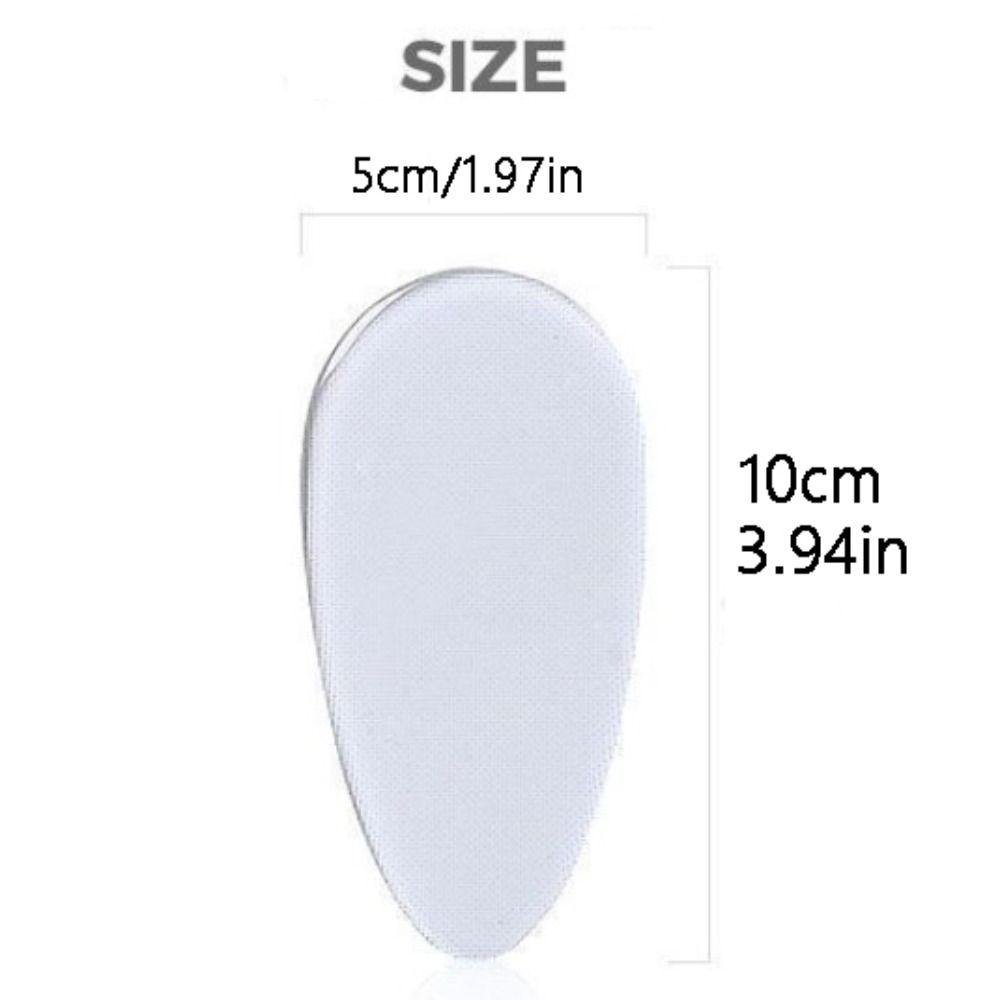 Glass Heel File Tool Wet Dry Dual Use Pedicure Tool Clear Nano Foot File Exfoliating Tool