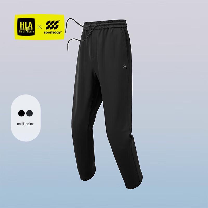 Мужские спортивные брюки HLA с принтом букв, на кулиске, повседневные