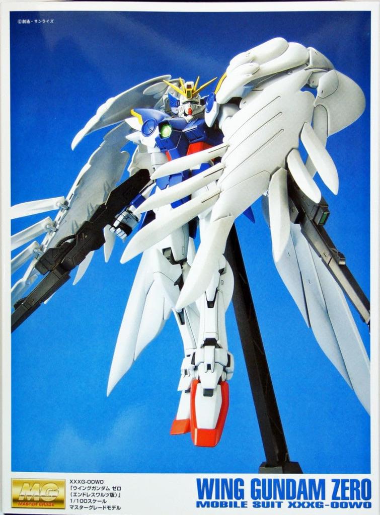 MG Mobile Report Gundam W Wing Gundam Zero Custom Waltz масштабная пластиковая модель (Бесконечная версия) 1/100 цветовая кодировка