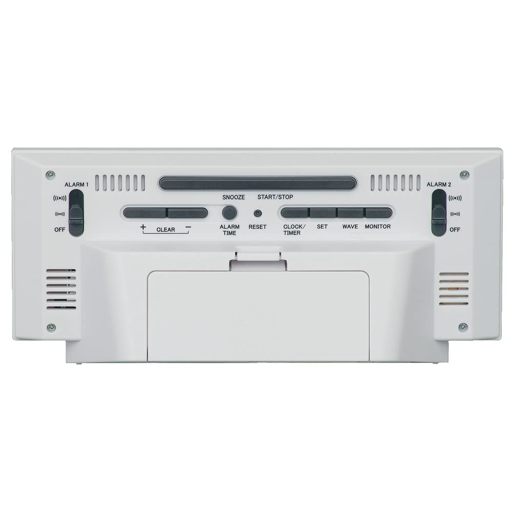 Seiko Clock Alarm Clock Table Clock Digital Radio White Pearl 77 X 174 X 38mm Comfortable Environment NAVI SQ794W