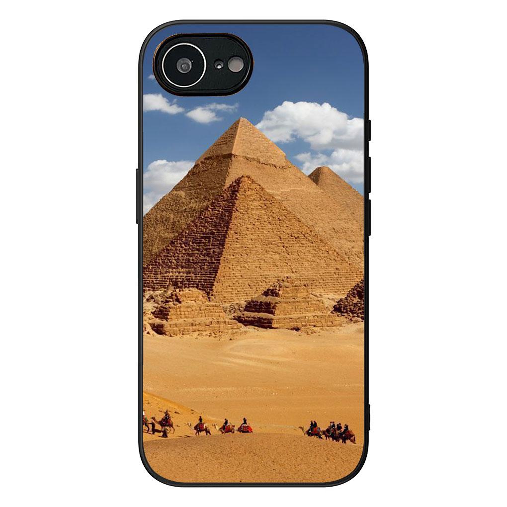 Soft Cover for Apple iPhone 13 12 Mini XS 11 Pro Max 7 8 Plus + XR SE 2022 2020 SE3 Coque Phone Case Egypt Nefertiti Anubis Ankh