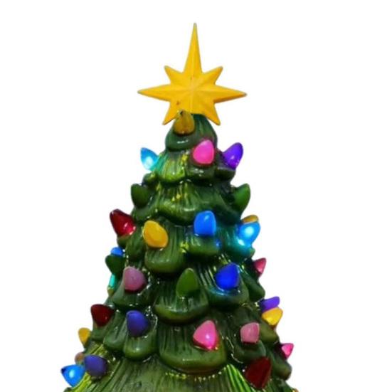 Рождественский мультяшный снеговик, украшение, с питанием от USB, светящийся наконечник для рождественской елки, фигурка снеговика, украшение для дома, офиса, праздничной вечеринки