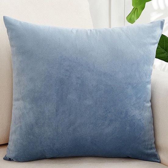 Velvet Pillowcase Pure Color Halloween Home Office Party Decor Bedroom Car Living Room