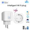 Overload Protection Tuya EU WiFi type-M Smart Plug Socket 16A App Remote Control Voice Control HUB Free Smart Plug