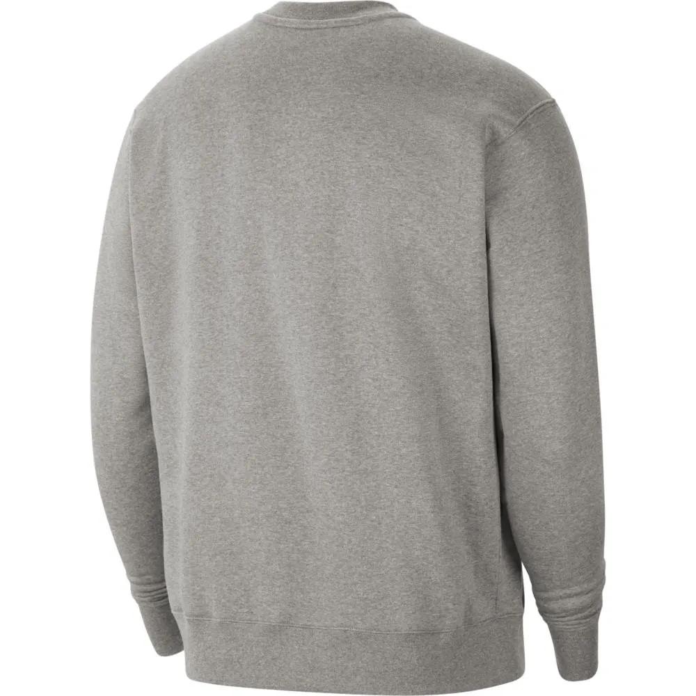Nike Park 20 Crew Fleece sweatshirt 82% cotton blend argenté
