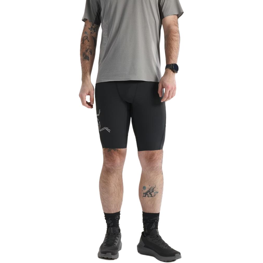 Arcteryx Мужские беговые шорты Norvan Slim Fit с влагоотводящей технологией и логотипом X000010457