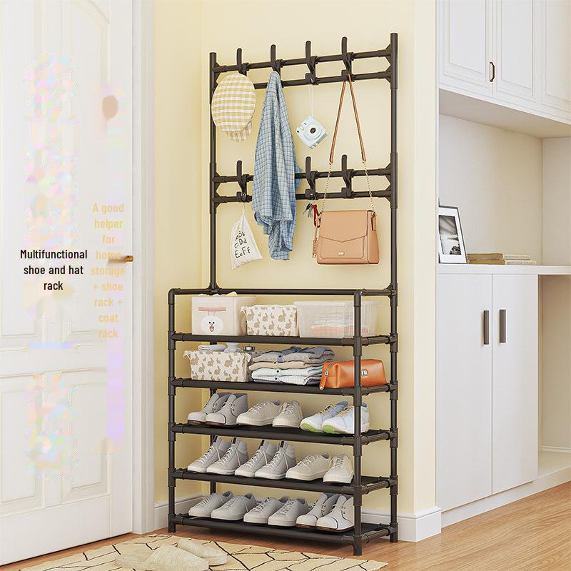 Многослойная полка-органайзер для обуви и головных уборов для спальни, гостиной, прихожей и шкафа.