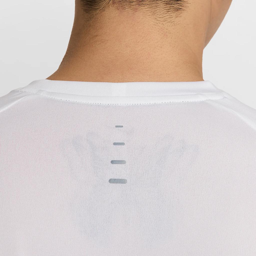 Nike Мужская футболка с коротким рукавом Dri-FIT ADV, дышащая, спортивная, с круглым вырезом, топы, белая HV5204100