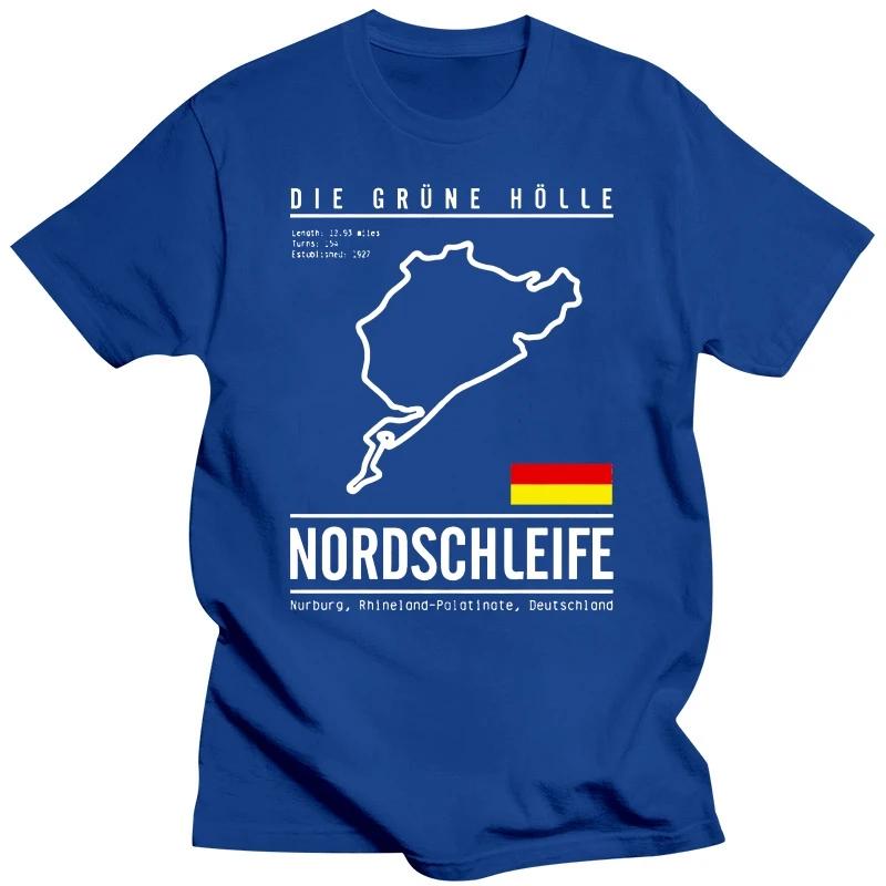 casual pride t shirt men Unisex Fashion 2024 New Short Sleeve Nurburgring Grand Prix Racing track Race Germany