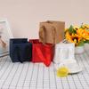 Квадратный портативный мешок из крафт-бумаги, упаковочная сумка для цветов, сумка для подарка на день рождения, свадьбу