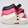 Comwarm Women Summer Slippers 2025 New Thick Sole Outdoor Beach Sandals Non-slip Garden Shoes Fashion Home Women Platform Slides