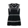 2025 Spring Women's Color Block Embroidered Dress - European & American Style