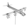 8pcs Iron Metal Wind Spinner Silver Garden Windmill Decor Airplane Windmill  Garden Yard Patio