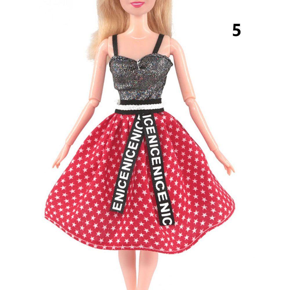 Новейшая одежда для девочек 2021 года, платья для кукол, повседневная одежда, аксессуары для кукол