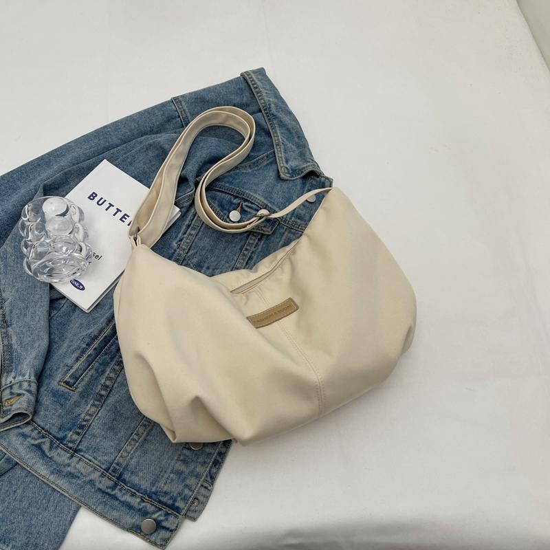 Холщовая сумка большой вместимости из ткани Оксфорд Большая сумка через плечо через плечо