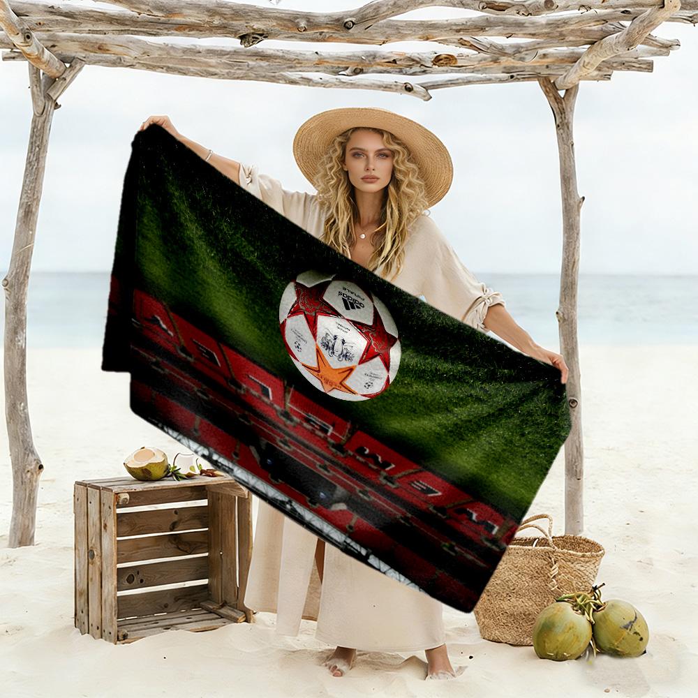 Manchester United's Alexis Sanchez Beach Towel Super Soft & Absorbent Comfortable Lightweight