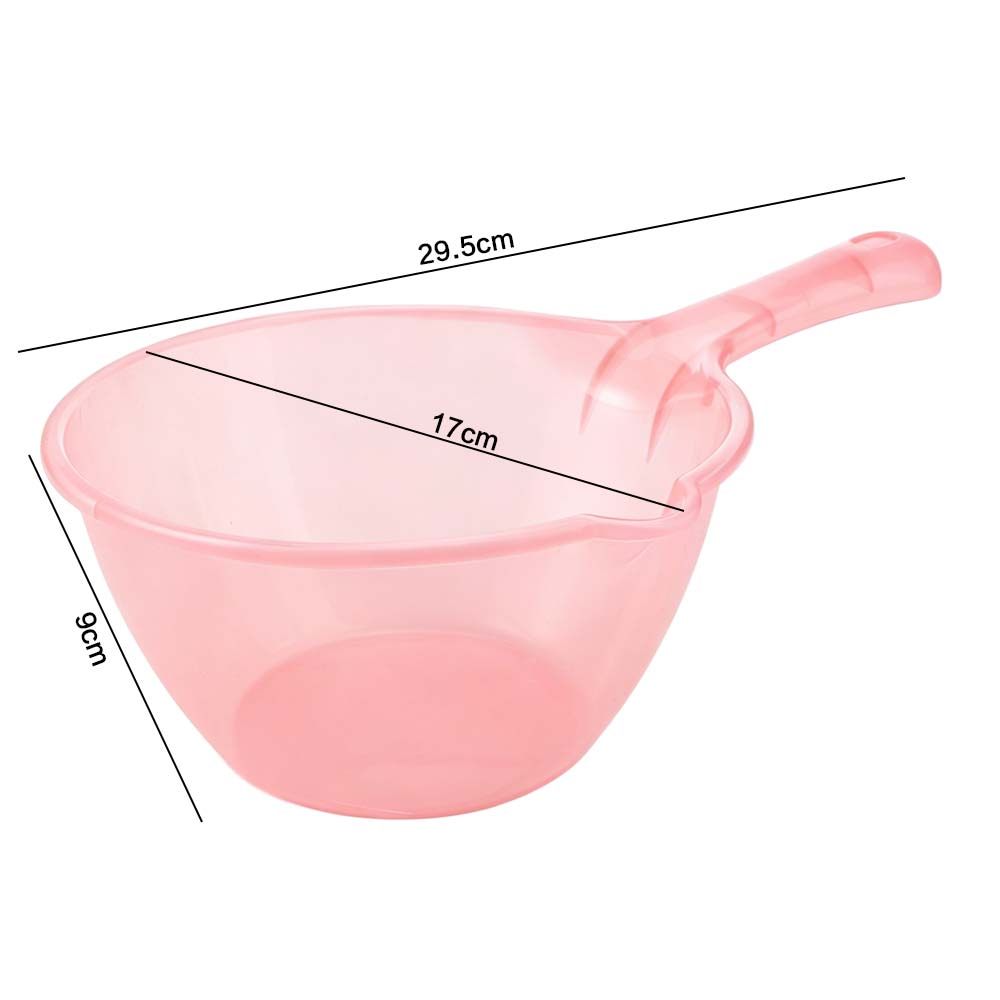 Transparent Water Scoop Plastic Water Dipper Portable Water Ladle Outdoor