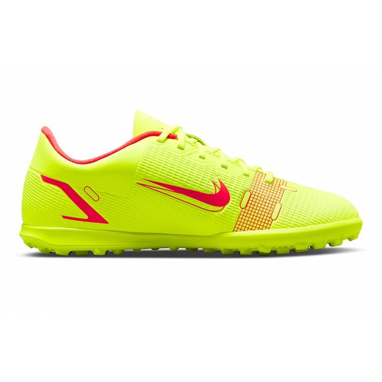 (GS) Nike Jr Mercurial Vapor 14 Club TF Turf K Soccer Shoes Yellow Kids' CV0945-760