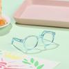 Classical Korea 9cm Accessories Dolls Glass Toys Round Glasses Doll Decoration