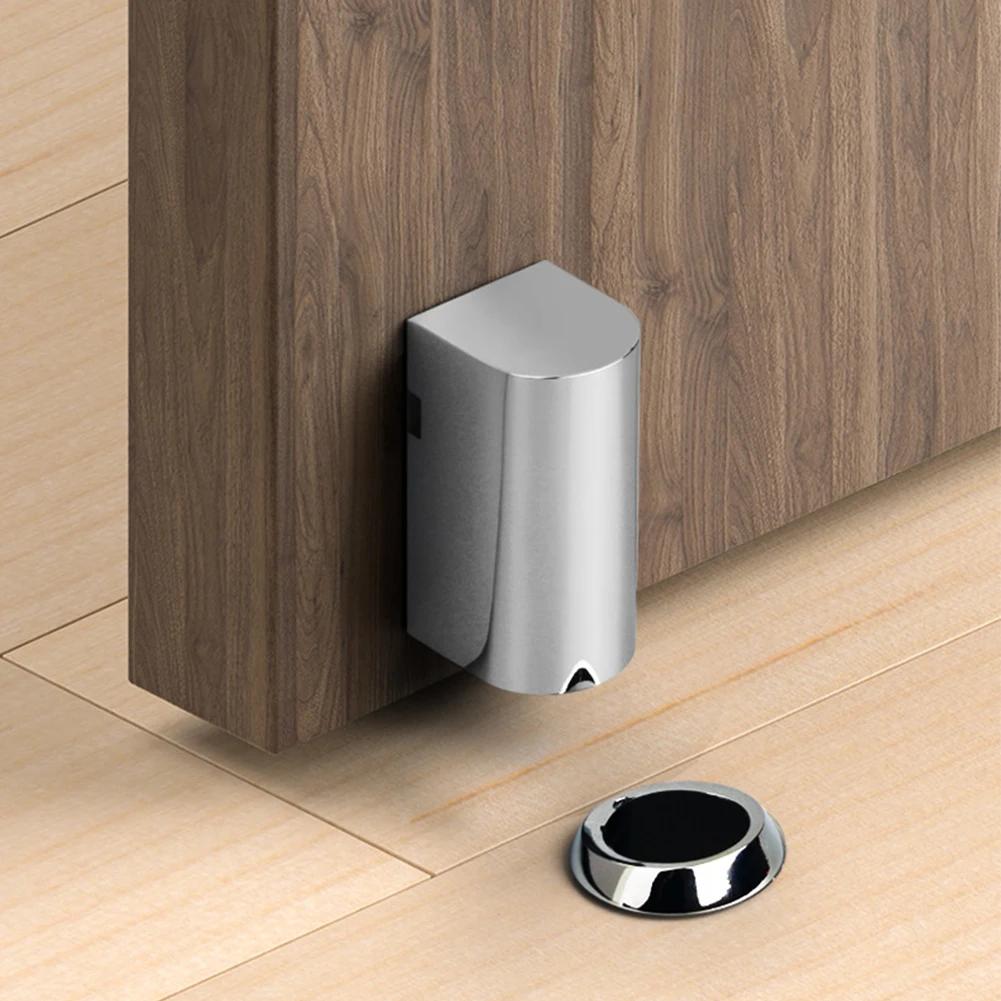 Magnetic Door Stopper Invisible Anti-Collision Bedroom Door Stop Holder Household Punch-Free Door Closer Bumper Block Hardware