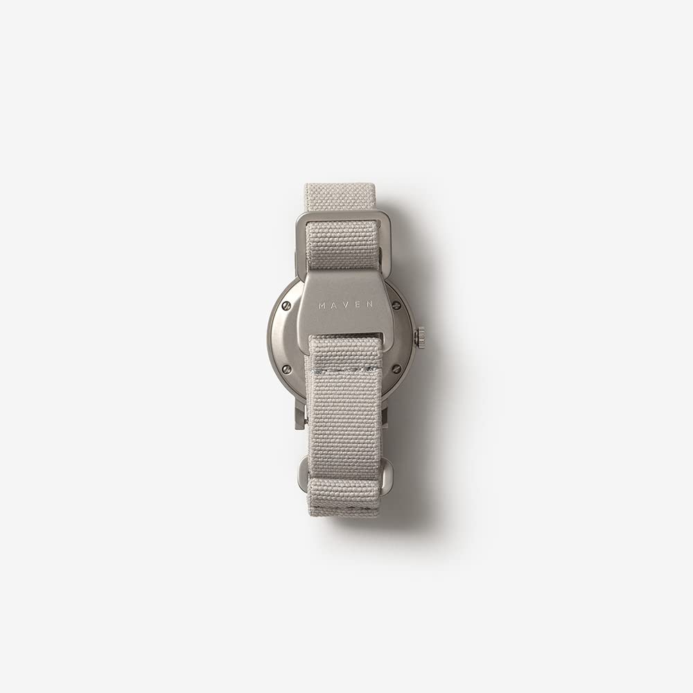 Часы Maven 34 мм СЕРИЯ THE URBAN SCOUT Минималистичные модные часы СЕРЫЙ P [Официальный магазин] (МУС-01 34ММ)