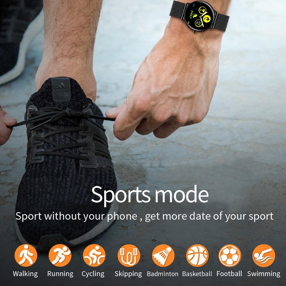 MX6 полноэкранный сенсорный монитор сердечного ритма артериального давления Weather Tile IP68 водонепроницаемый Smart