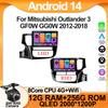 Беспроводной CarPlay Android 14 Авто Радио Для Mitsubishi Outlander 3 GF0W GG0W 2012-2018 Автомобильный Мультимедиа GPS Без Сенсорного Экрана 2din