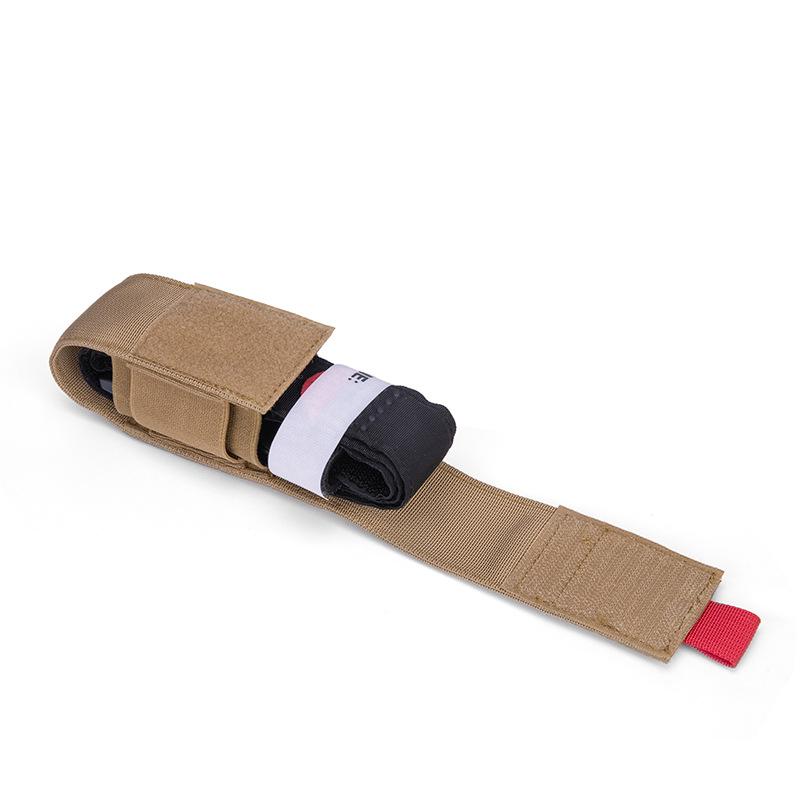 Тактический держатель жгута Molle, нейлоновый травматический медицинский нож, чехол для фонарика, держатель для фонарика, сумка для хранения охотничьего снаряжения для скорой помощи