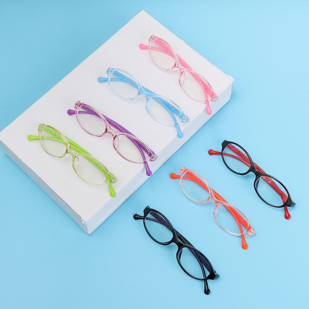 Anti-blue Rays Ellipse Kids Glasses Computer Goggles Children Eyeglasses Anti Blue Light Glasses