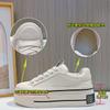 Leather Little White Shoes Women's 2025 Autumn New Women's Muffin Baseplate Shoes Versatile Casual Shoes Heightening Sports Women's Shoes