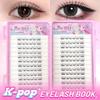 24 Rows 8-13mm Length False Eyelashes Easy to Wear DIY Lash Extension Kit  Makeup Enhancement
