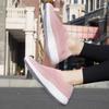 Fashion 2025 Spring Women Shoes Knitting Sock Sneakers Women Flat Shoes Casual Breathable Sneakers Flats Walking Shoes for Women