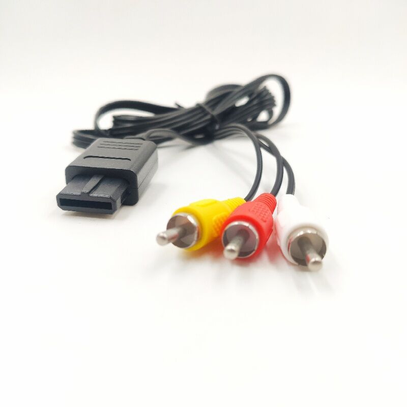 for Nintendo N64 AV Cable for Super Famicom SFC SNESG Game Controller AV Line Converter for GameCube Audio Video Extention Cable