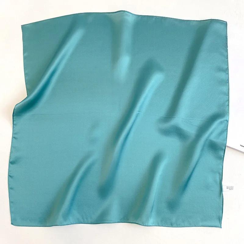 Nature Silk Neck Scarves Lady Foulard Lovely Strawberry Print Real Silk Square Scarf for Women Bag Ribbon Hairband Kerchief
