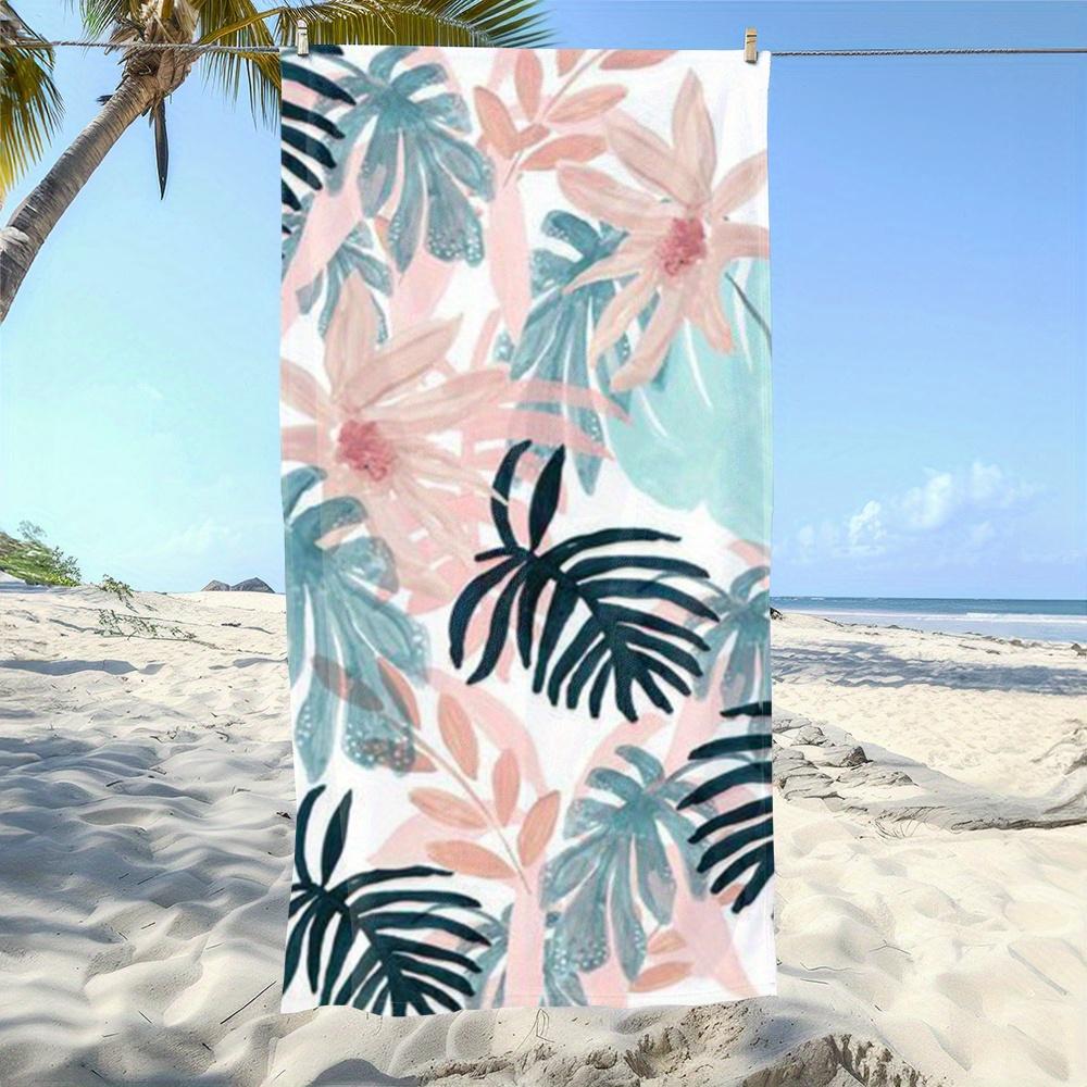 Evil Eye Symbol Repeat Print Navy Background Beach Towel Quick Dry Sand Resistant Super Absorbent Towel For Mediterranean Style