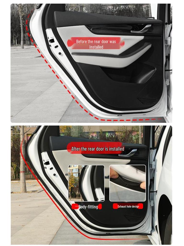 Полная шумоизоляционная уплотнительная лента для дверей автомобиля Toyota Avalon/Hybrid для снижения шума и защиты от пыли